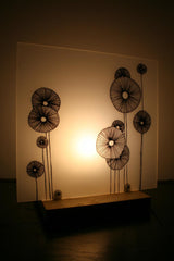 Flora Poppy Q - Lampada da tavolo