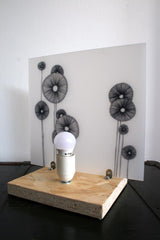 Flora Poppy Q - Lampada da tavolo