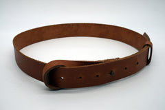 Cinta in cuoio senza fibbia