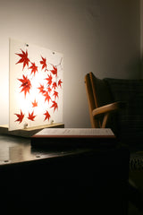 Flora Acero - Lampada da tavolo